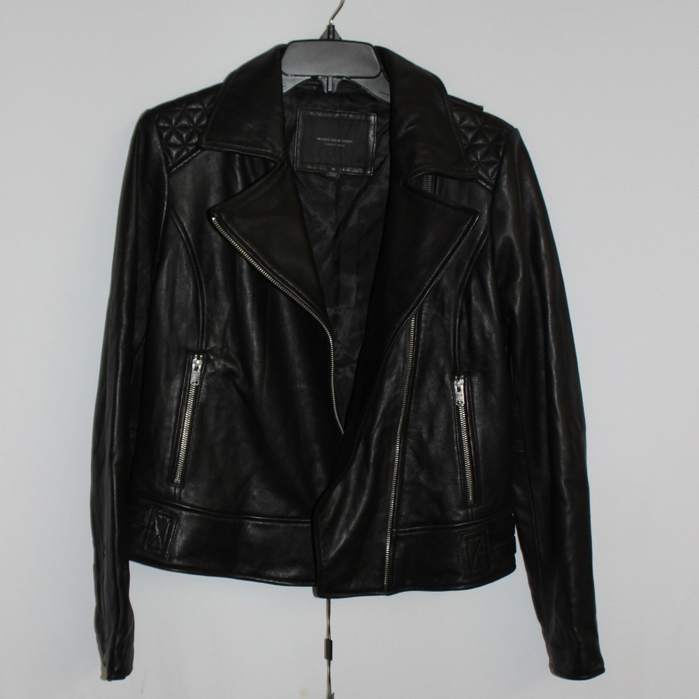 Marc New York Andrew Marc Black Leather Jacket